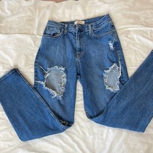 Bootcut Ankle Boyfriend Jeans